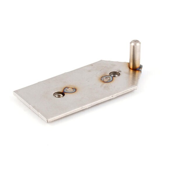 Door With A Hinge Plate
